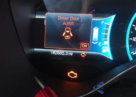 2013 Ford C-Max Hybrid Se z USA, uszkodzony, nr VIN 1FADP5AUXDL532555